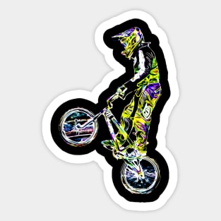 bmx race Sticker